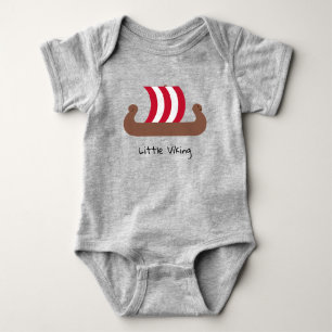 Little Viking Frakt Baby Jersey Bodykostym T Shirt