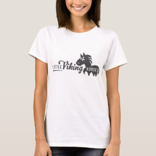 Little Viking Horse Logotyp T-Shirt