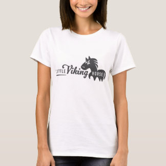 Little Viking Horse Logotyp T-Shirt