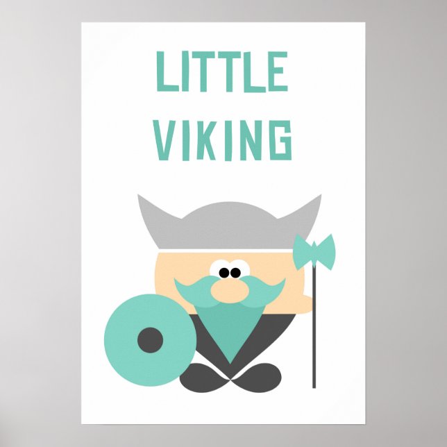 Little Viking Wall Art Poster (Framsidan)