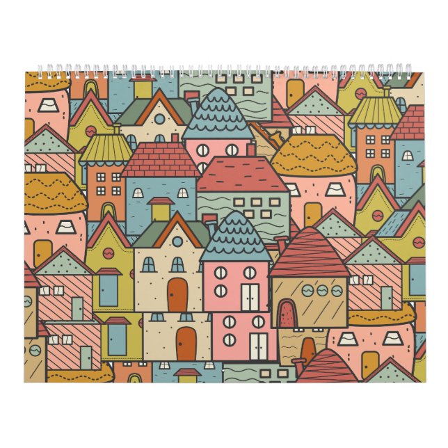 Little Village Town Houses  Kalender (Omslag)