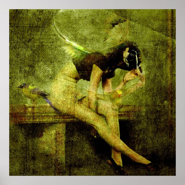 Little Vinge efter patrick Burke Poster (Framsidan)