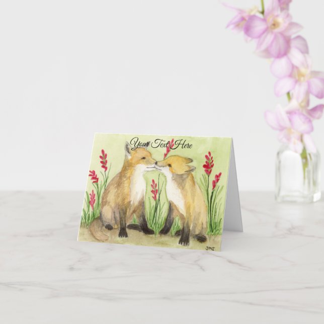 Little Vixens Kort (Orkide)