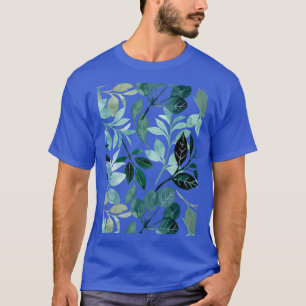 Little White blåa blommor 1 T Shirt