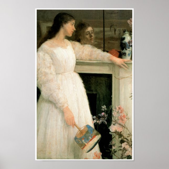 Little White Girl, Symphony in White, No 2 Poster (Framsidan)