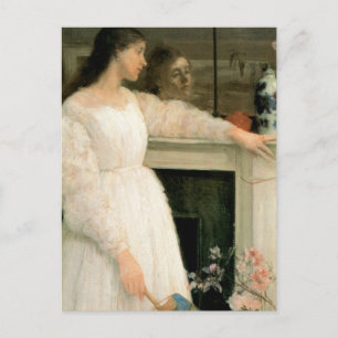 Little White Girl, Symphony in White, No 2 Vykort