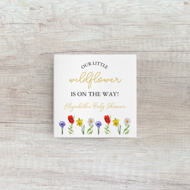 Little WildblomBaby Shower Pappersservett (Skapare uppladdad)