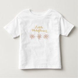 Little Wildblomma 1st Birthday, Boho Daisy T Shirt