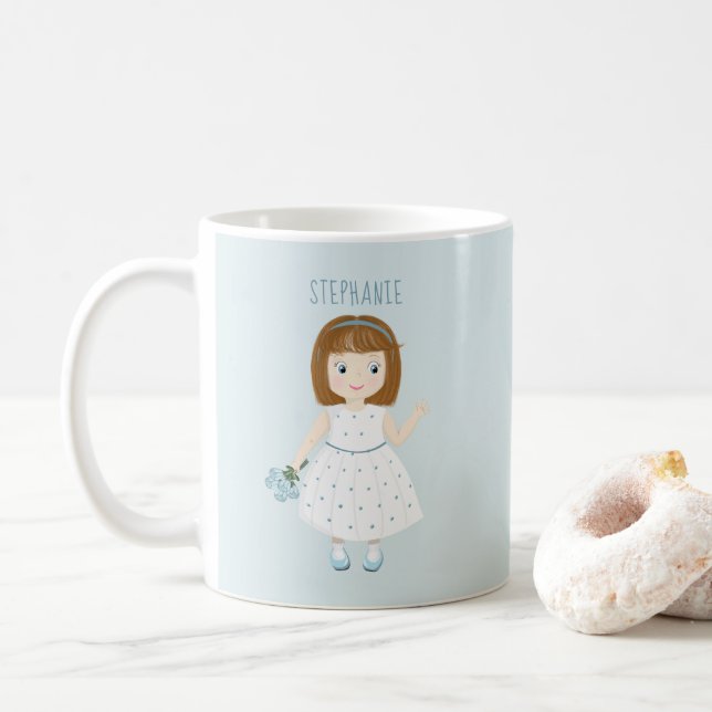 Little Wildblomma Birthday Kaffemugg (Med munk)