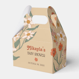 Little Wildblomma Fall Rustic Boho Baby Shower Presentaskar