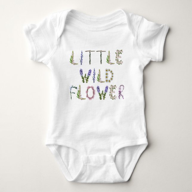 Little Wildblomma T Shirt (Framsida)
