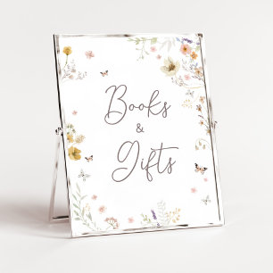 Little Wildblomme Botanical Vår Bokar och presente Poster