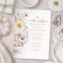Little WildblommGirl Baby Shower