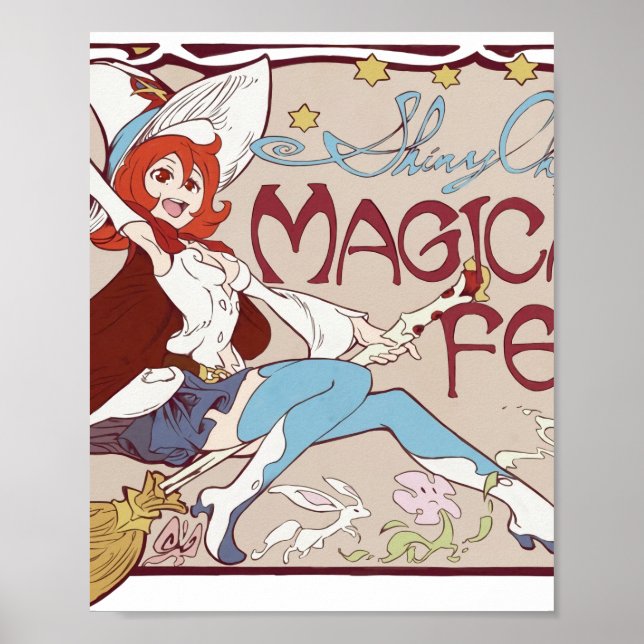 Little Witch Academia Shiny Chariot Poster (Framsidan)
