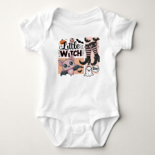 Little Witch Baby Halloween T Shirt