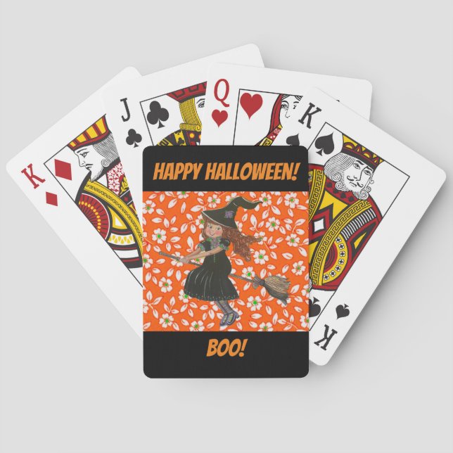 Little Witch Cards Casinokort (Baksidan)