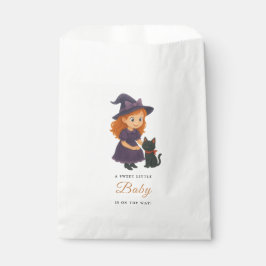 Little Witch & Cat | Halloween Girl Baby Shower