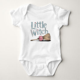 Little Witch Groovy Halloween T Shirt