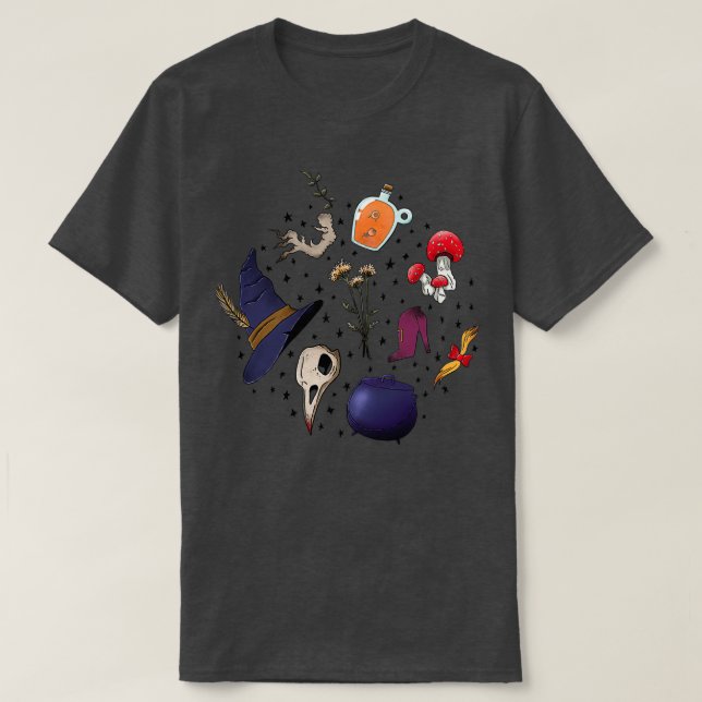 Little Witch Kit Classic TShirt T Shirt (Design framsida)