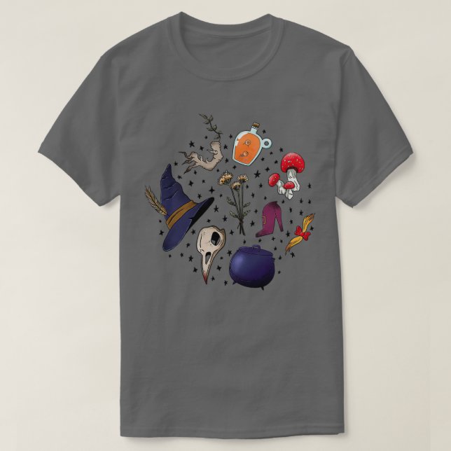Little Witch Kit T Shirt (Design framsida)
