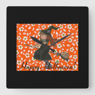 Little Witch Matta Fyrkantig Klocka
