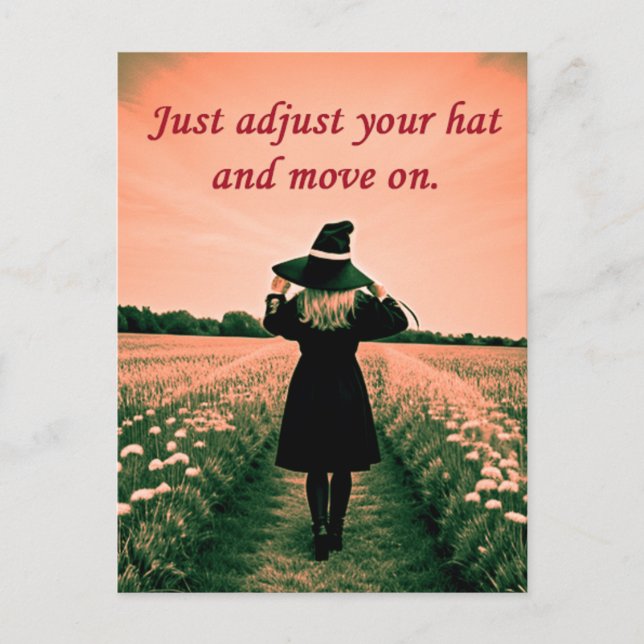 Little Witch Vykort (Framsida)