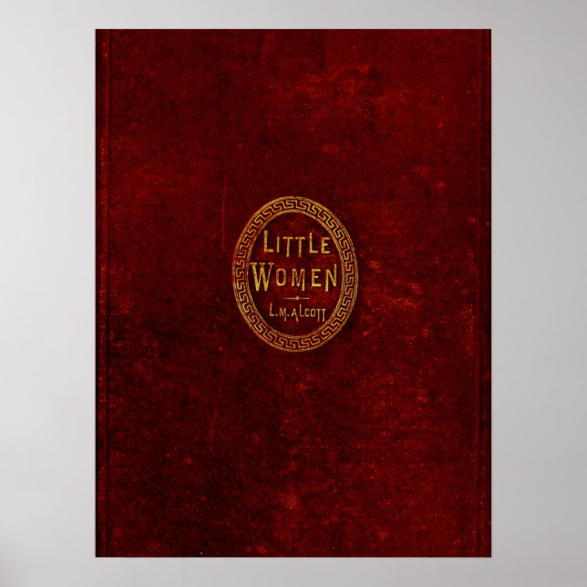 Little Women 1869 Bok Cover | POSTER (Framsidan)