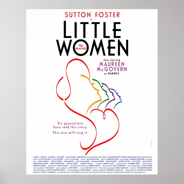"Little Women" poster (Framsidan)