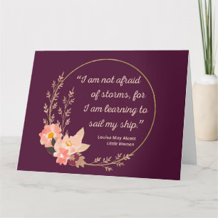 Little Women Quote I - Cute Stil Kort