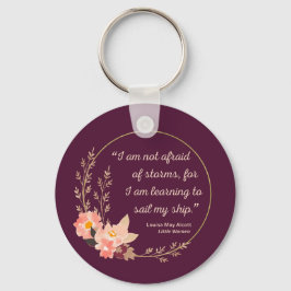 Little Women Quote I - Cute Stil Nyckelring