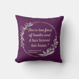 Little Women Quote II - Cute Stil Kudde