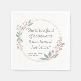 Little Women Quote II - Cute Stil Pappersservett