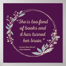 Little Women Quote II - Cute Stil Poster