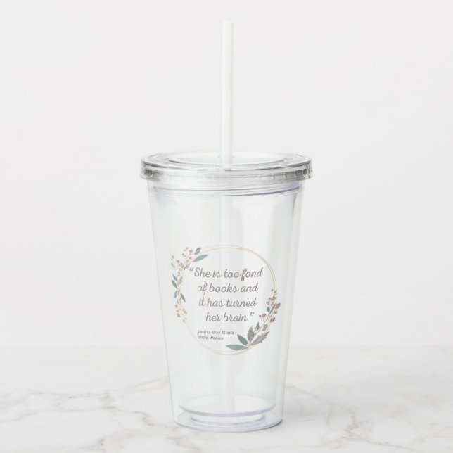 Little Women Quote II - Cute Stil Take Away Mugg (Framsida)