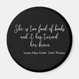 Little Women Quote II - Handwriter Stil Magnet