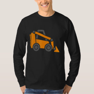 Little Worker Construction Skid Steer Loader Tract T Shirt