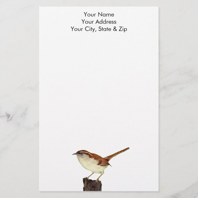 Little Wren Brevpapper (Framsida)