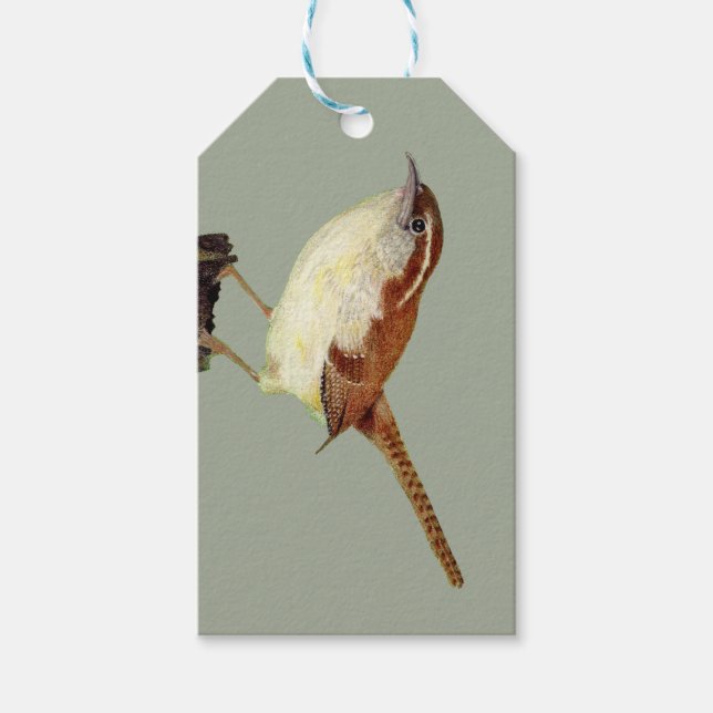 Little Wren Presentetikett (Framsidan)