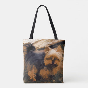 Little Yorkie - Yorkshire Terrier Hund Tygkasse