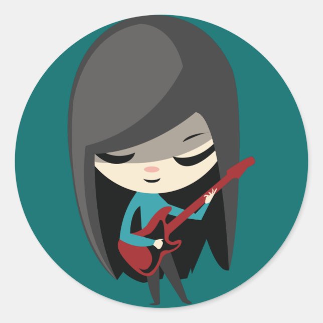 Little Z Runt Klistermärke (Framsida)