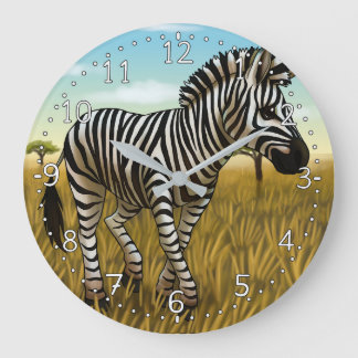Little Zebra clock Stor Klocka