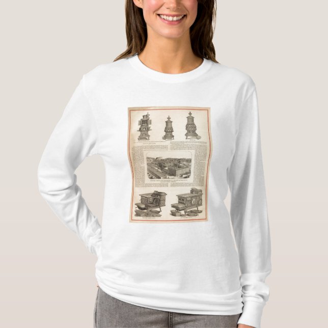 Littlefielden Ugn Fabriks- Företag T Shirt (Framsida)