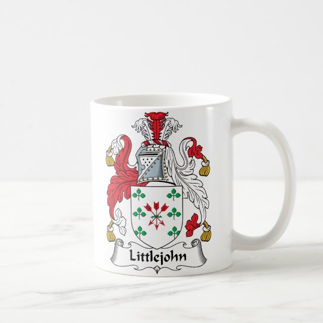 Littlejohn familjvapensköld kaffemugg (Höger)