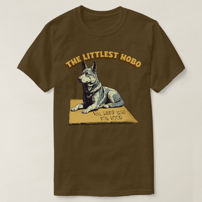 Littlest Hobo T Shirt (Design framsida)