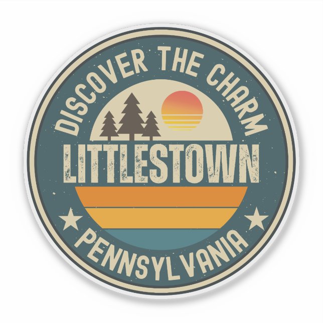 Littlestown, Pennsylvania Klistermärken (Framsida)