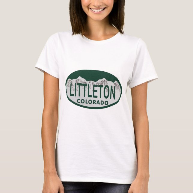 Littleton licensoval t shirt (Framsida)