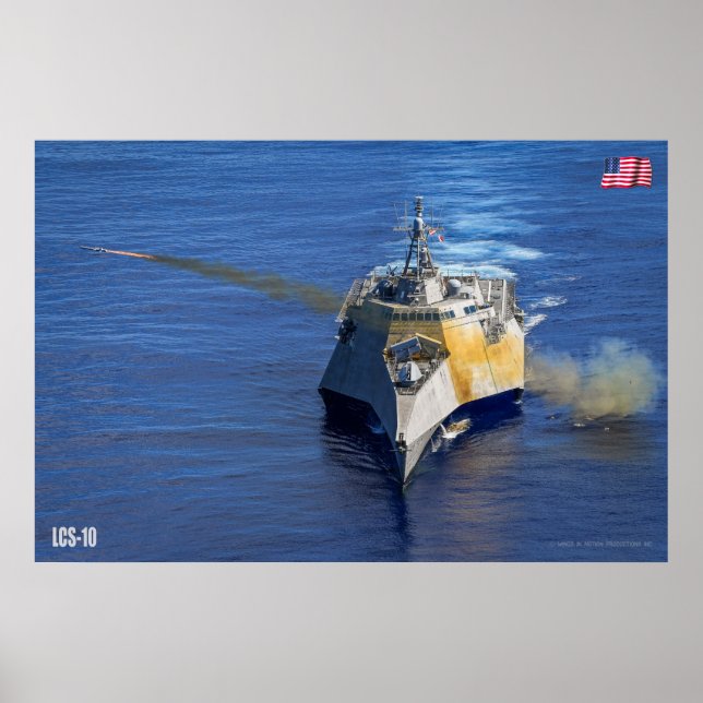 LITTORAL COMBAT FRAKT - LCS-10 POSTER (Framsidan)
