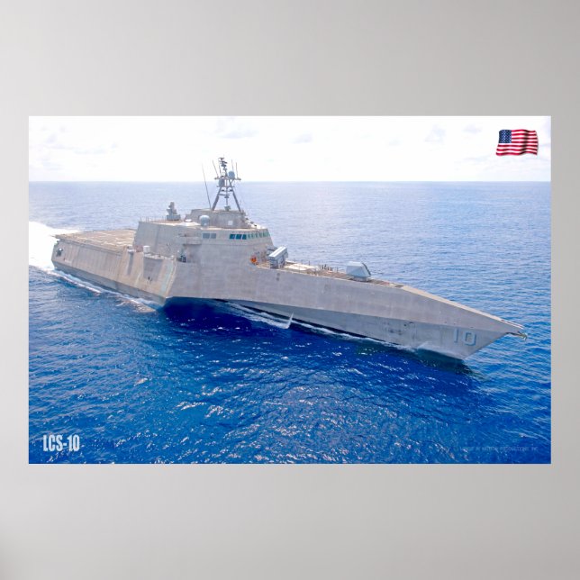 LITTORAL COMBAT FRAKT - LCS-10 POSTER (Framsidan)