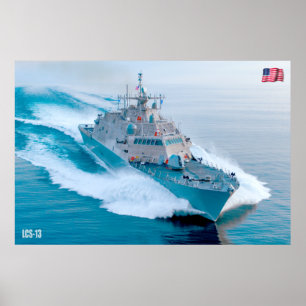 LITTORAL COMBAT FRAKT - LCS-13 POSTER