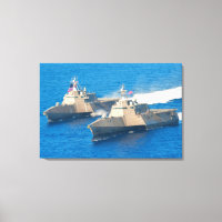 LITTORAL COMBAT-FRAKT - LCS-4 24x36